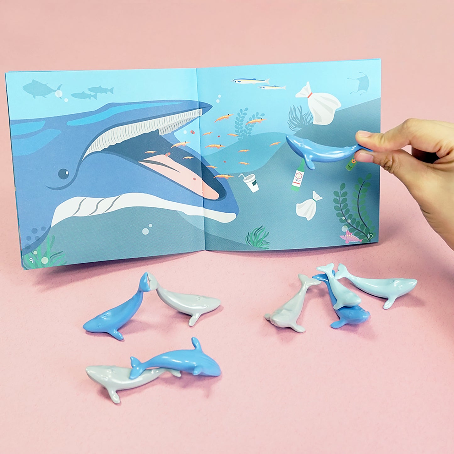 Green-n-Learn® Whales Story Counters Set - Shopedx
