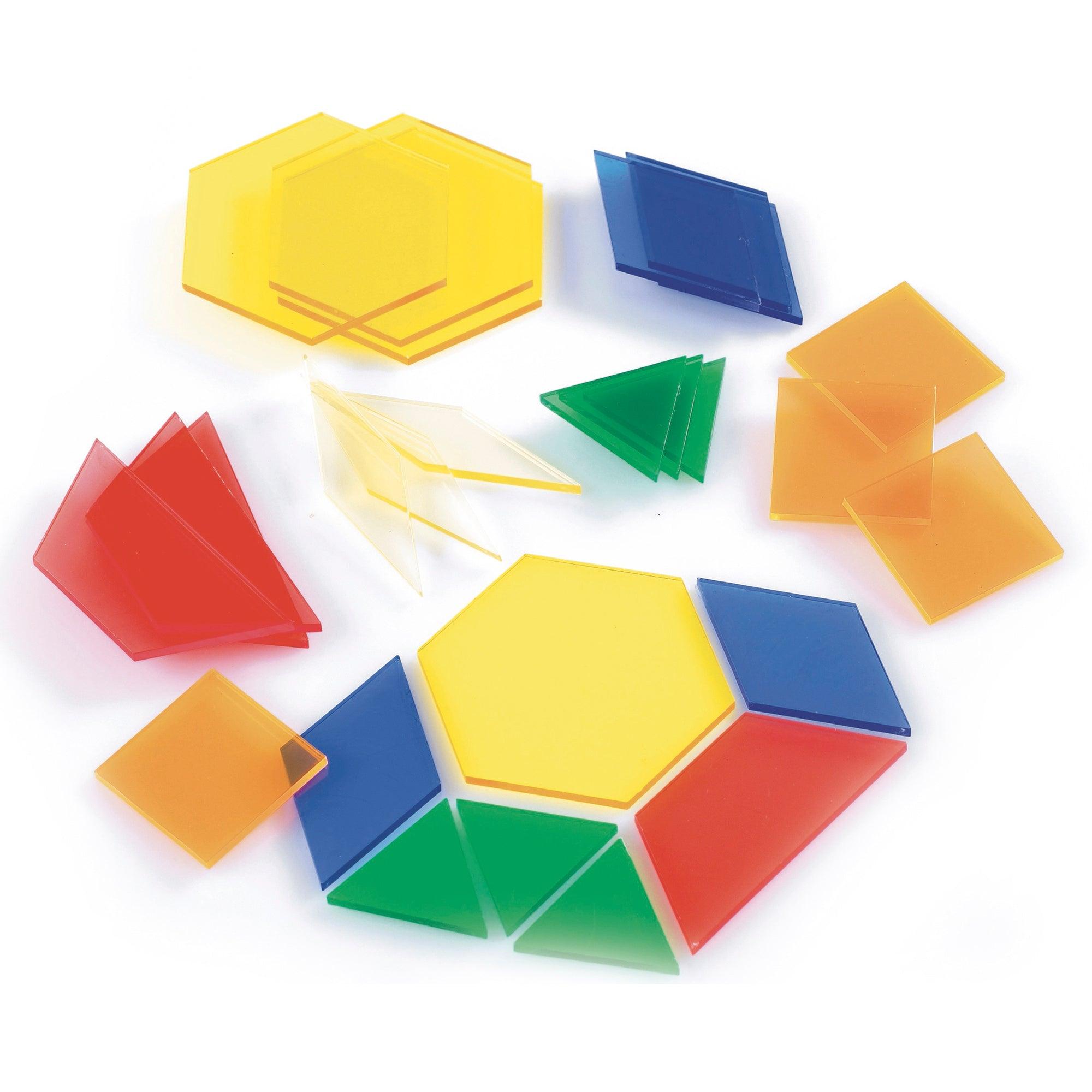 TickiT Translucent Hollow Pattern Blocks - průsvitné geometrické tvary TickiT Translucent Hollow Pattern Blocks - průsvitné geometrické tvary