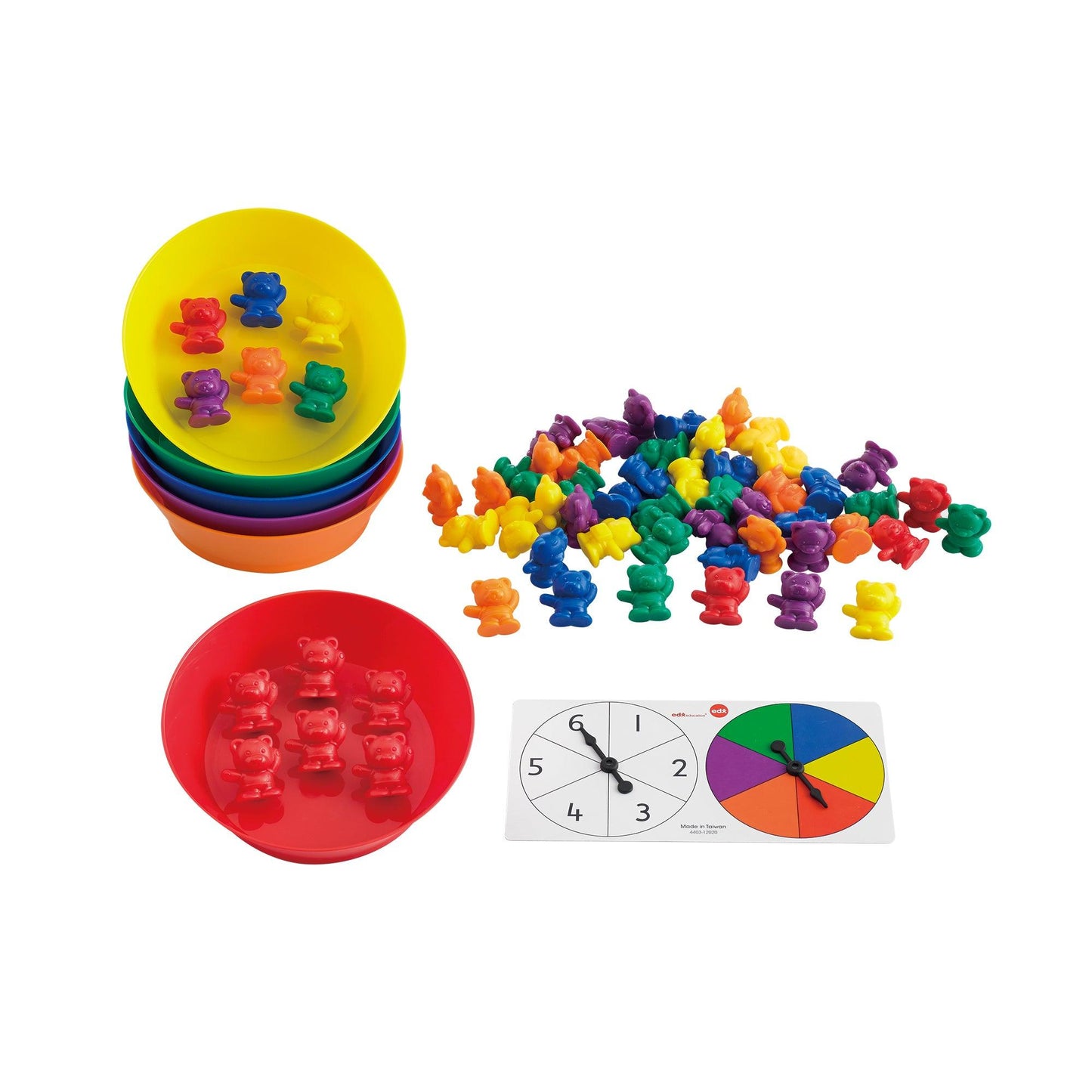 Sorting Bears with Matching Bowls - Shopedx