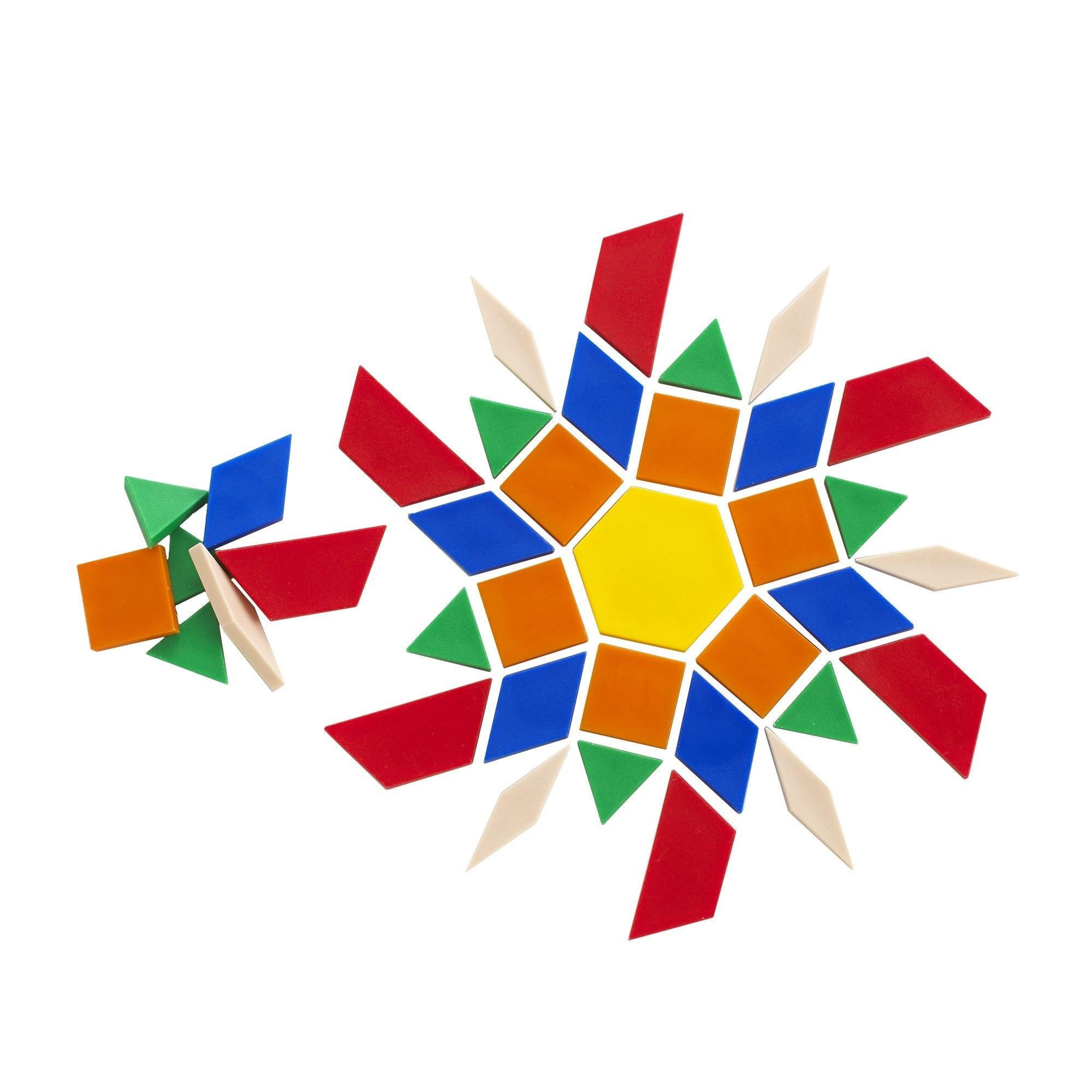 Geometric shape blocks outlet