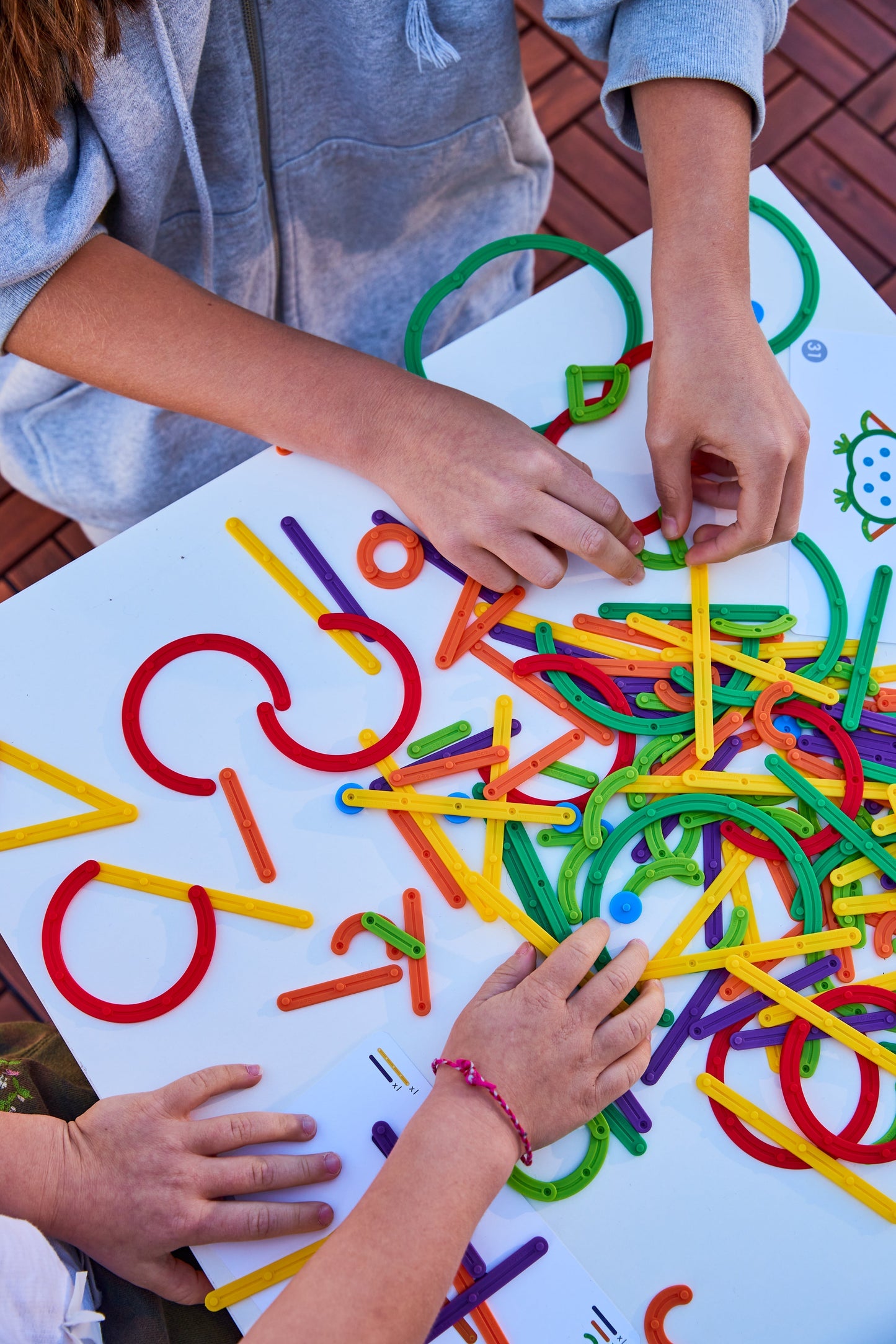 Building problem-solving skills and resilience using Junior GeoStix for creative STEAM play.