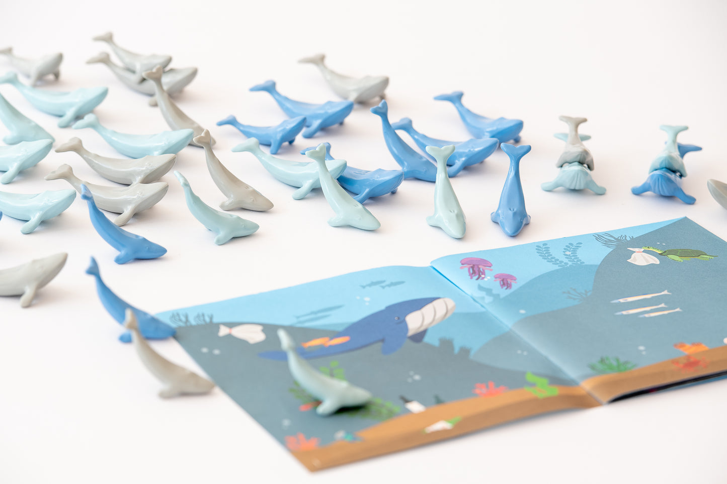 Introducing Sustainable Toys: The STEAM Whale Story Counter Set and Sustainable Play Book by Edx Education