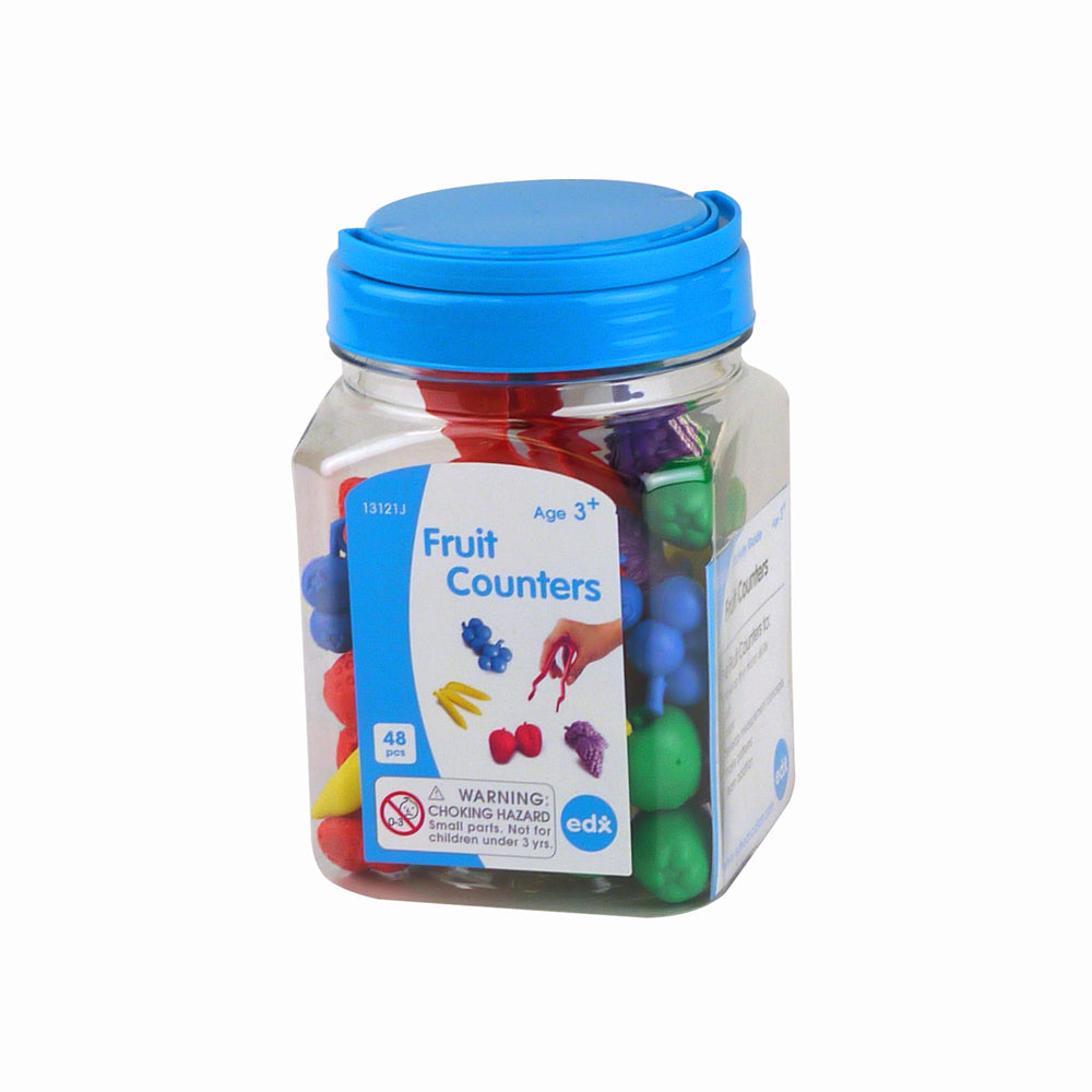 Edx Education - Shopedx UK – Fruit Counters Jar – EDX13121J – Product Lifestyle Image