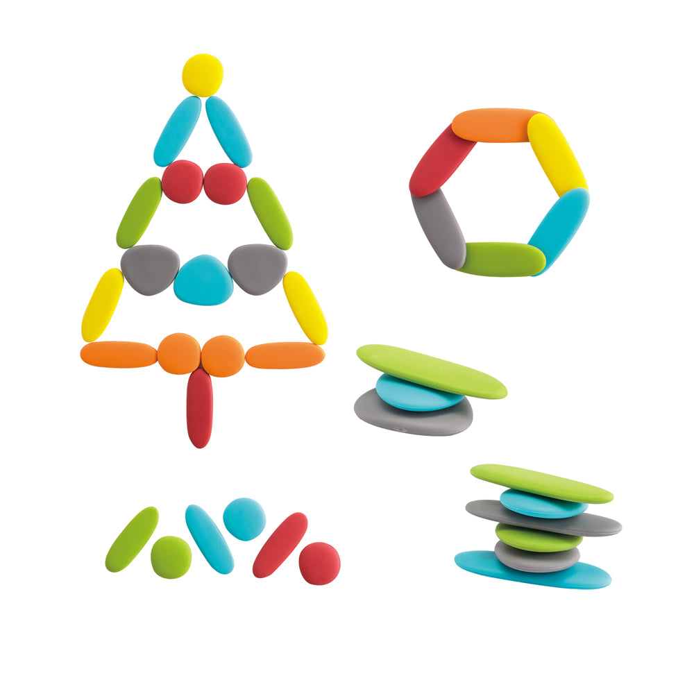 Junior Rainbow Pebbles® Earth Colours by edx education®
