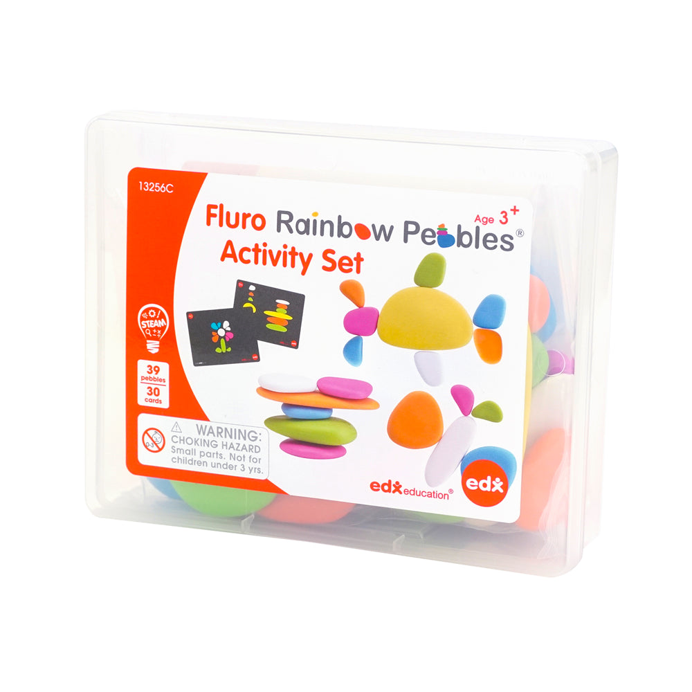 
                  
                    Fluro Rainbow Pebbles® Activity Set - Shopedx
                  
                