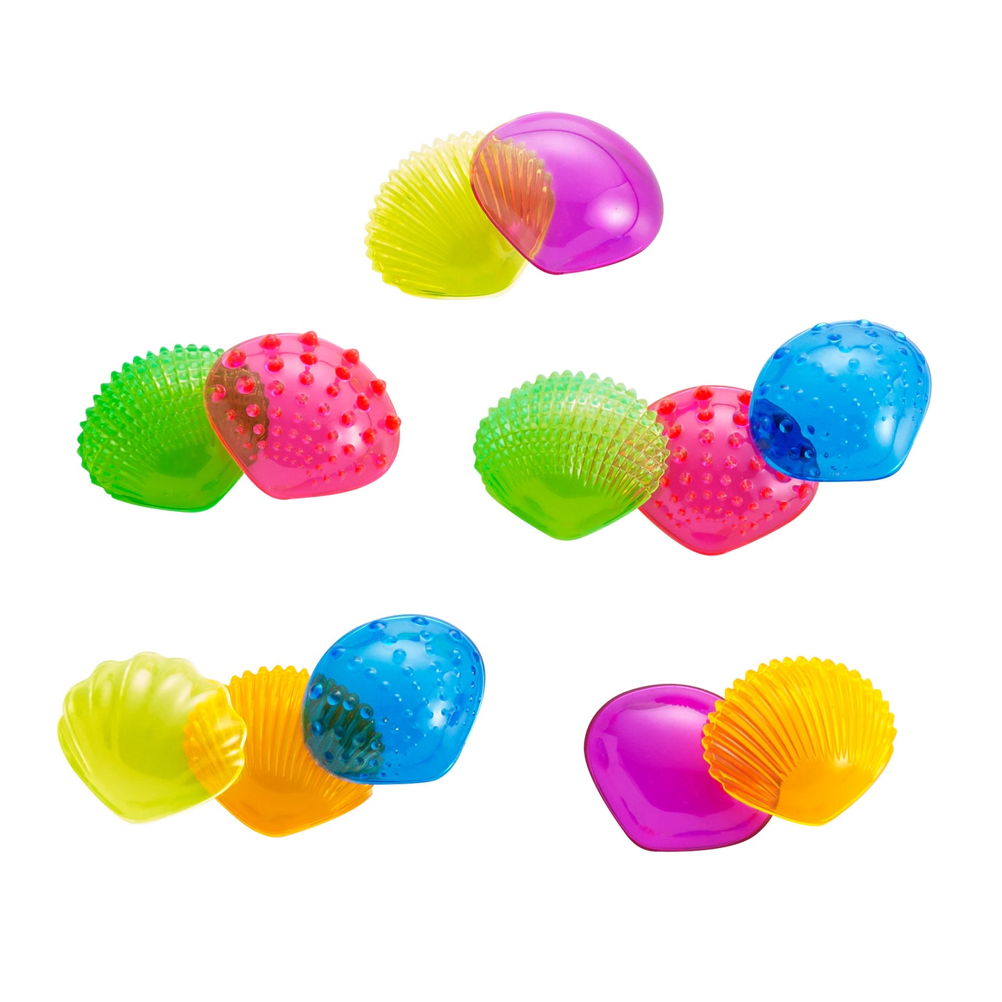
                  
                    Translucent Tactile Shells - Fluro colors
                  
                