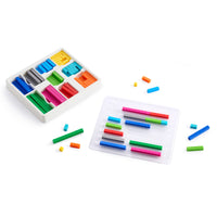 Number Rods Set 154-piece, colour-coded rods for building and comparing numbers, ages 5+ | Edx Education®