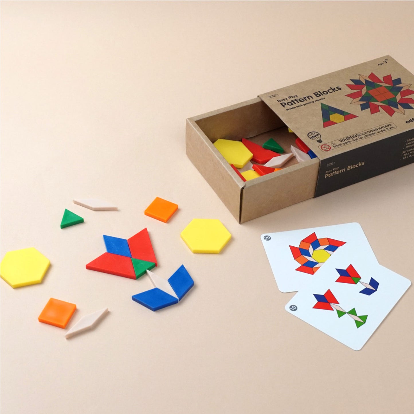 
                  
                    Busy Play® Pattern Blocks
                  
                