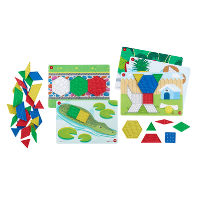 Green-n-Learn® Sensory Pattern Blocks