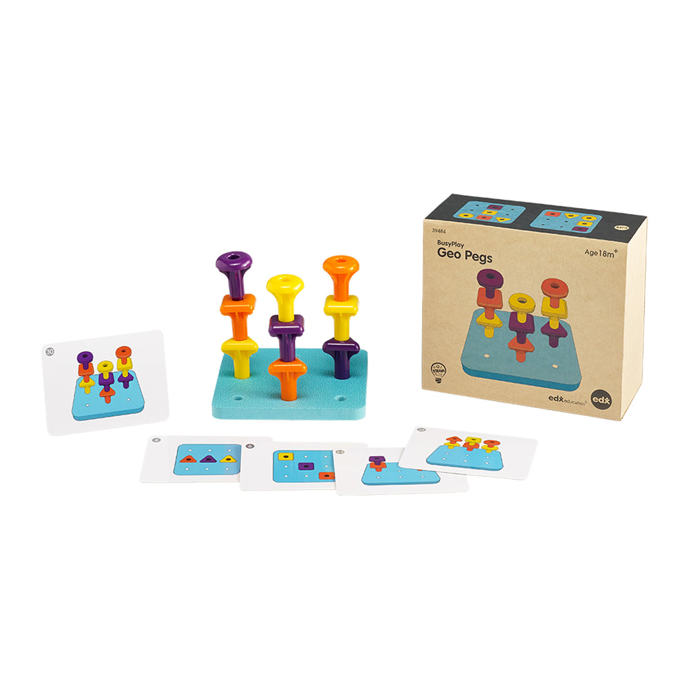 Busy Play® Geo Pegs