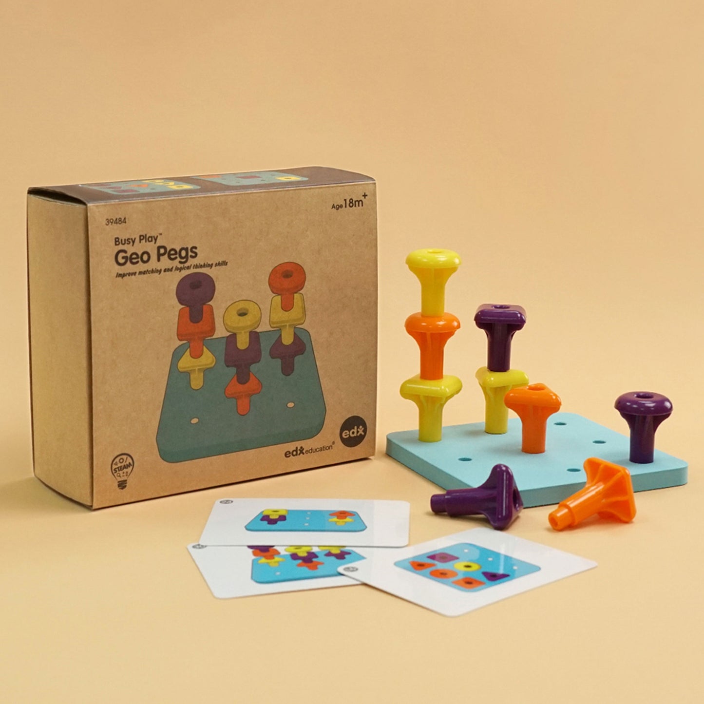 
                  
                    Busy Play® Geo Pegs
                  
                