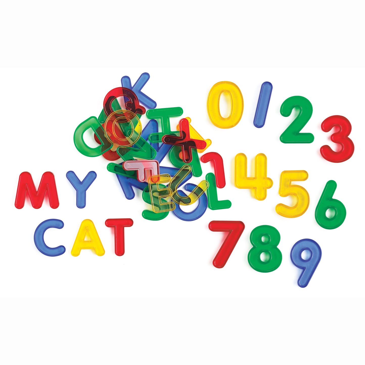 Translucent Letters and Numbers Set - Shopedx