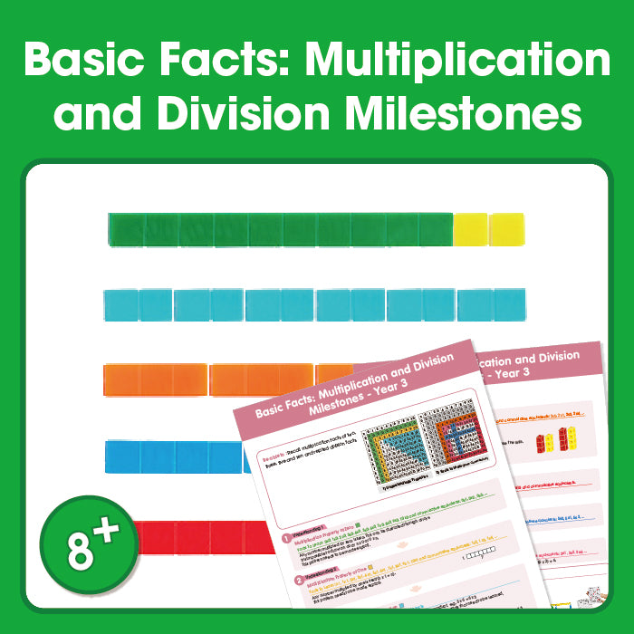 
                  
                    Basic Facts: Multiplication and Division Milestones - Grade 3 - Shopedx
                  
                