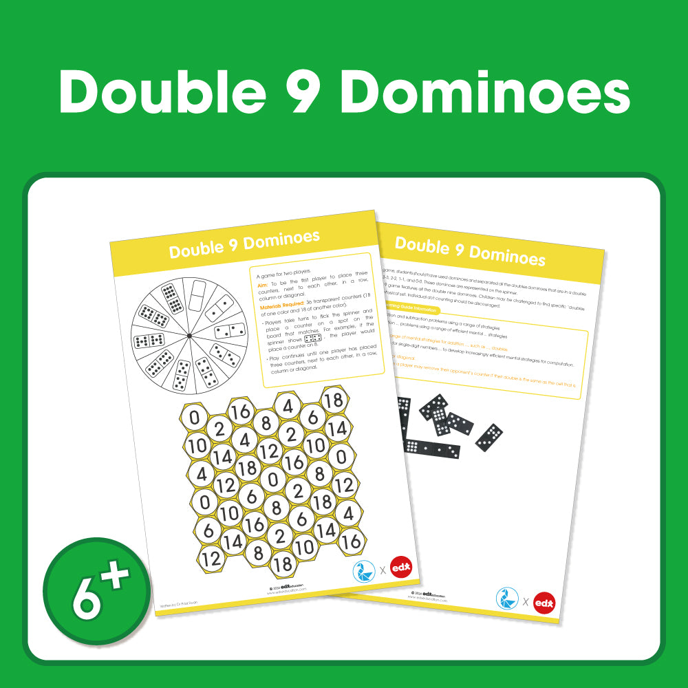 
                  
                    Edx Education Board Games  Double Dominoes (9)– Grade 1 to 3
                  
                