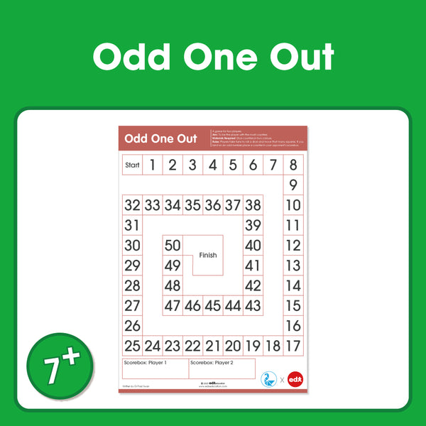 Edx Education Board Games Odd-One-Out– Ages 7-10