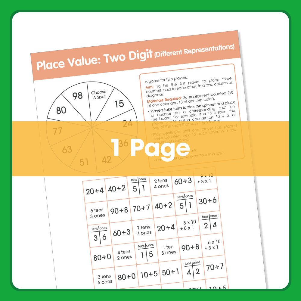 
                  
                    Edx Education Board Games Place Value: Two Digits(Different Representations)– Grade 1
                  
                