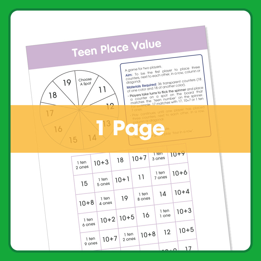 
                  
                    Edx Education Board Games Teen Place Value – Grade 1
                  
                