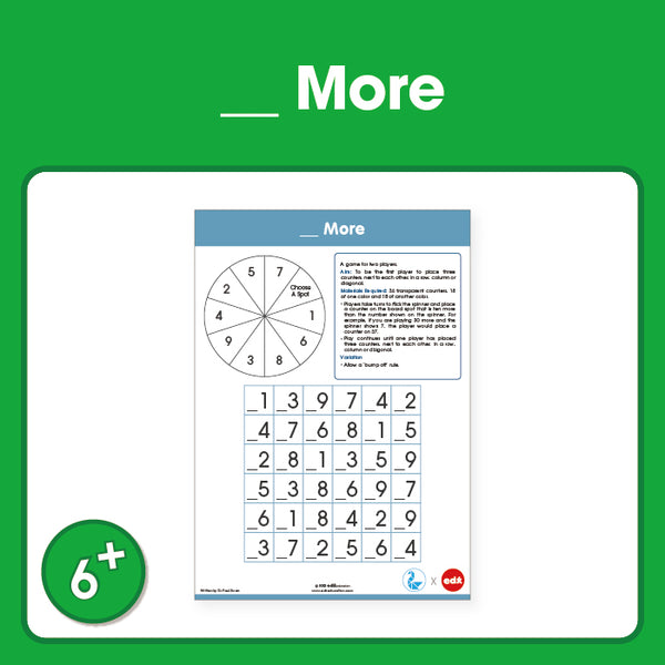 Board Games Ten More and ... More– Grade 1 to 3