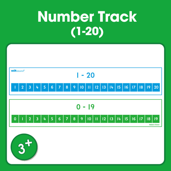 Edx Education Downloadable Number Track (1-20) - Shopedx