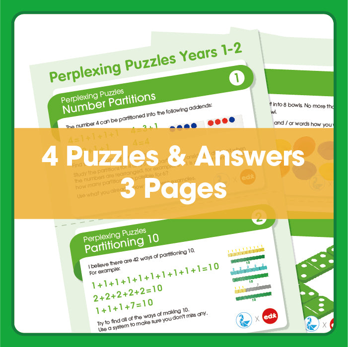 
                  
                    Edx Education Perplexing Puzzles for Grade Levels 1 to 2 - Shopedx
                  
                
