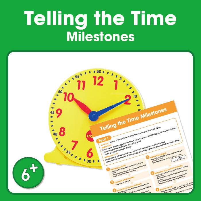 
                  
                    Edx Education Telling The Time Milestones ? Grade 1 - Shopedx
                  
                