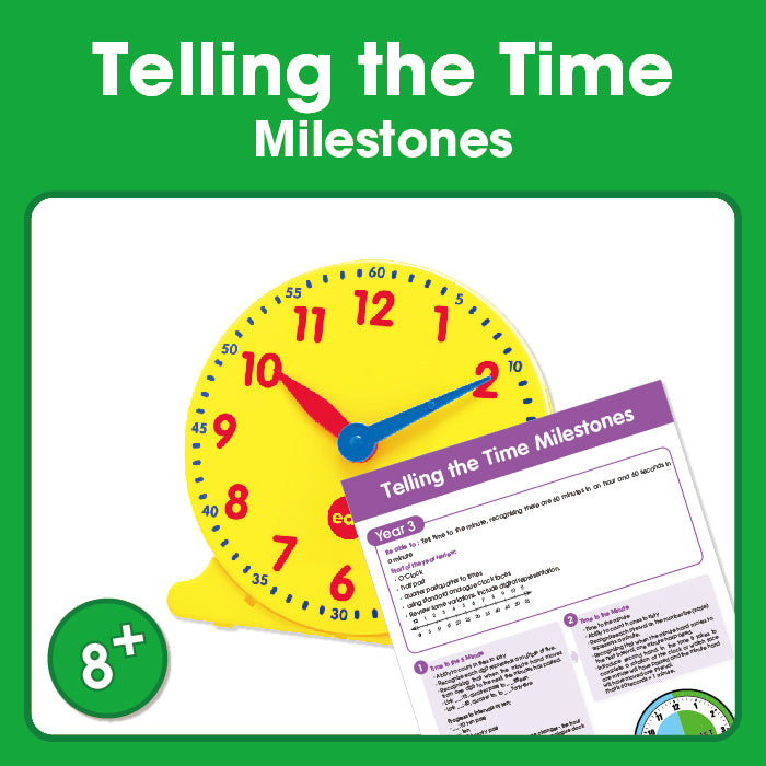 Edx Education Telling The Time Milestones ? Grade 3 - Shopedx