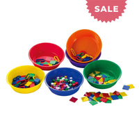 Coloured Sorting Bowls