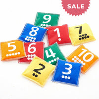 Number & Dot Bean Bags