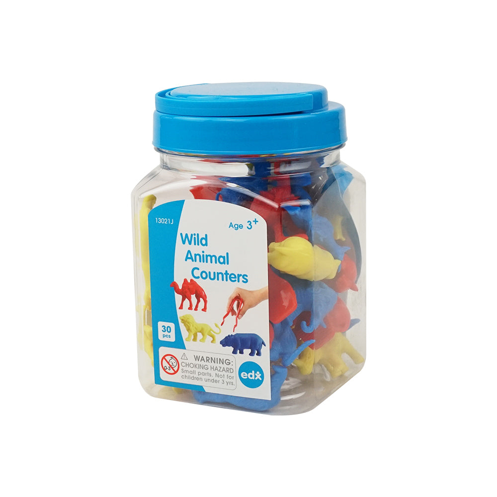 Edx Education - Shopedx UK – Wild Animal Counters Jar – EDX13021J – Product Lifestyle Image