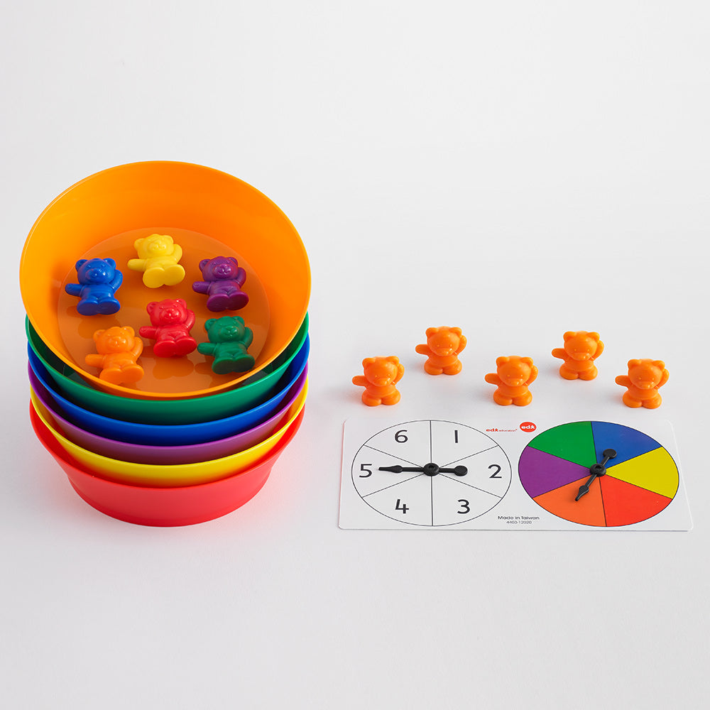 Edx Education - Shopedx UK – Sorting Bears with Matching Bowls – EDX13105 – Product Lifestyle Image