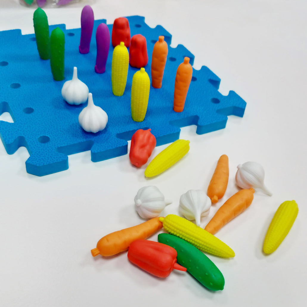 Edx Education - Shopedx UK – Vegetable Counters Jar – EDX13133J – Product Lifestyle Image