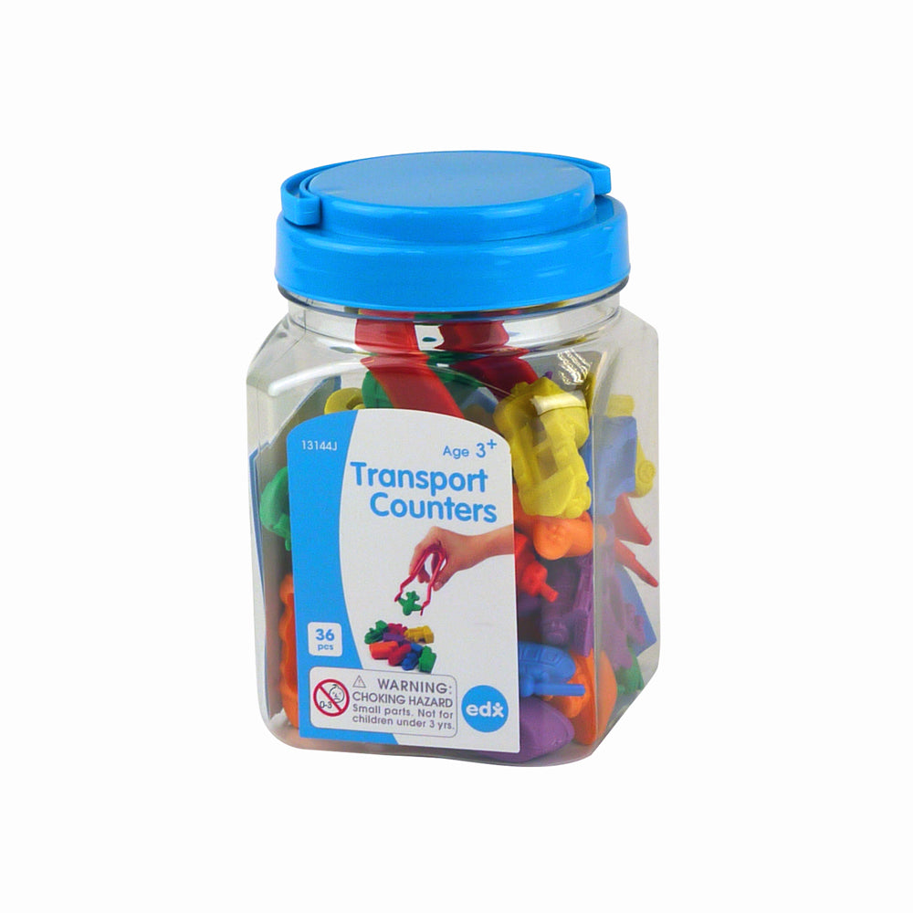 Edx Education - Shopedx UK – Transport Counters Jar – EDX13144J – Product Lifestyle Image