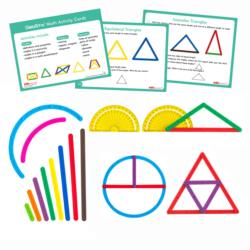 Edx Education - Shopedx UK – GeoStix® Classroom Set – EDX21366C – Product Packaging Image
