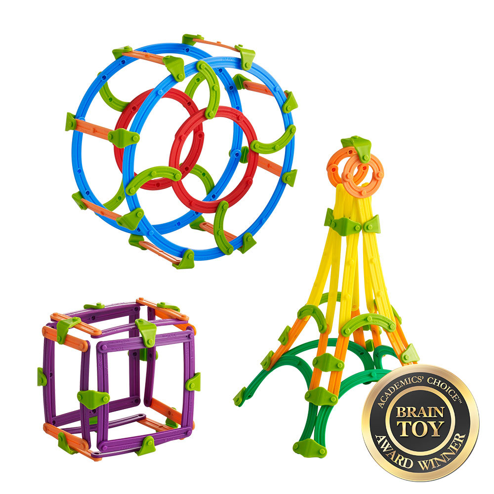 Edx Education - Shopedx UK – 3D GeoStix® Construction Set – EDX21380C – Product Packaging Image