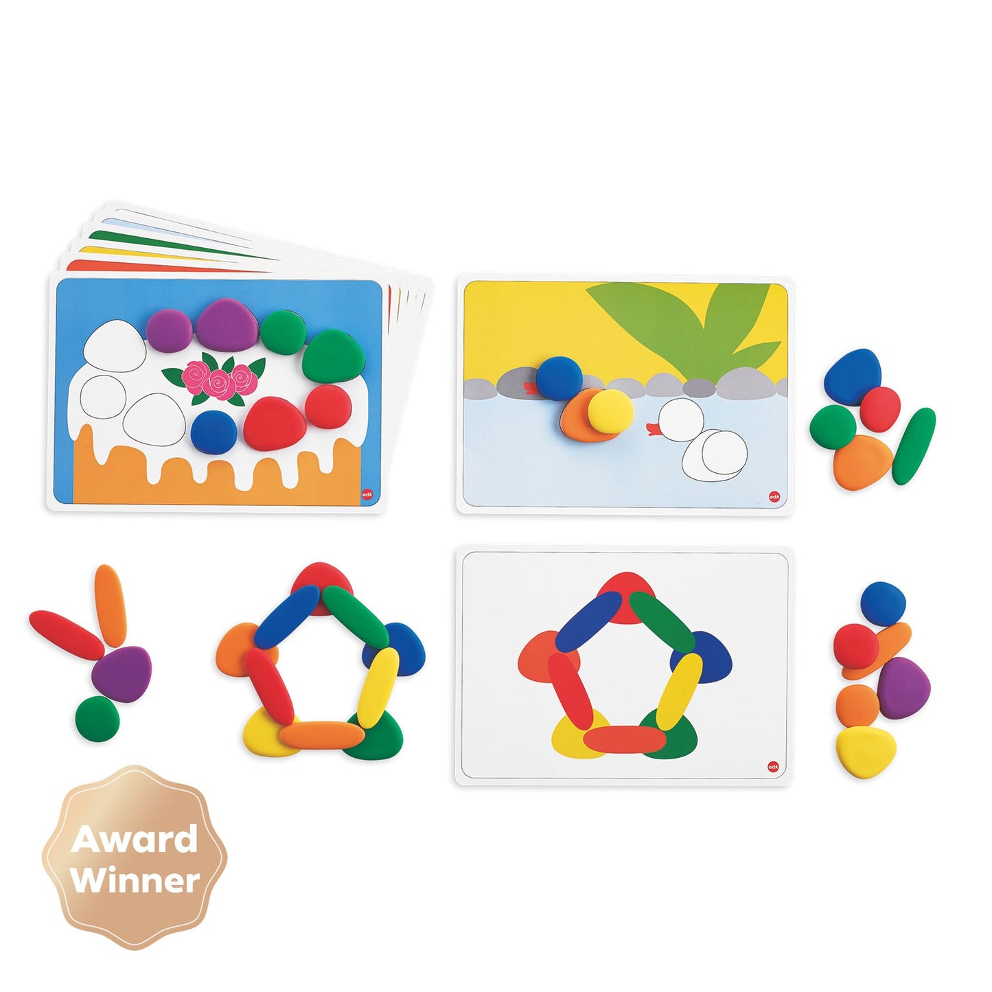 Edx Education-Shopedx UK-Junior Rainbow Pebbles®