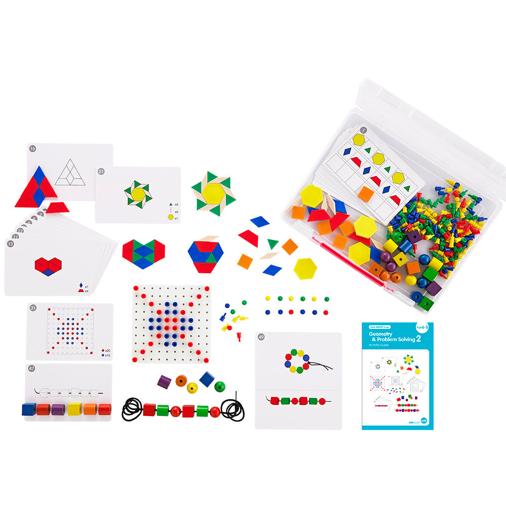Early Maths 101 To Go Geometry Problem Solving level 2