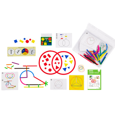 Early Math101 - Geometry & Problem Solving 3 (5-6 Years Old)