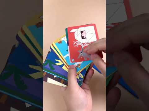 Busy Play® Tangram - Perfect STEAM toy that sparks creativity and enhances problem-solving skills