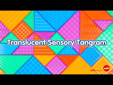 Translucent Sensory Tangram - Edx Education, Sensory Play and Problem Solving
