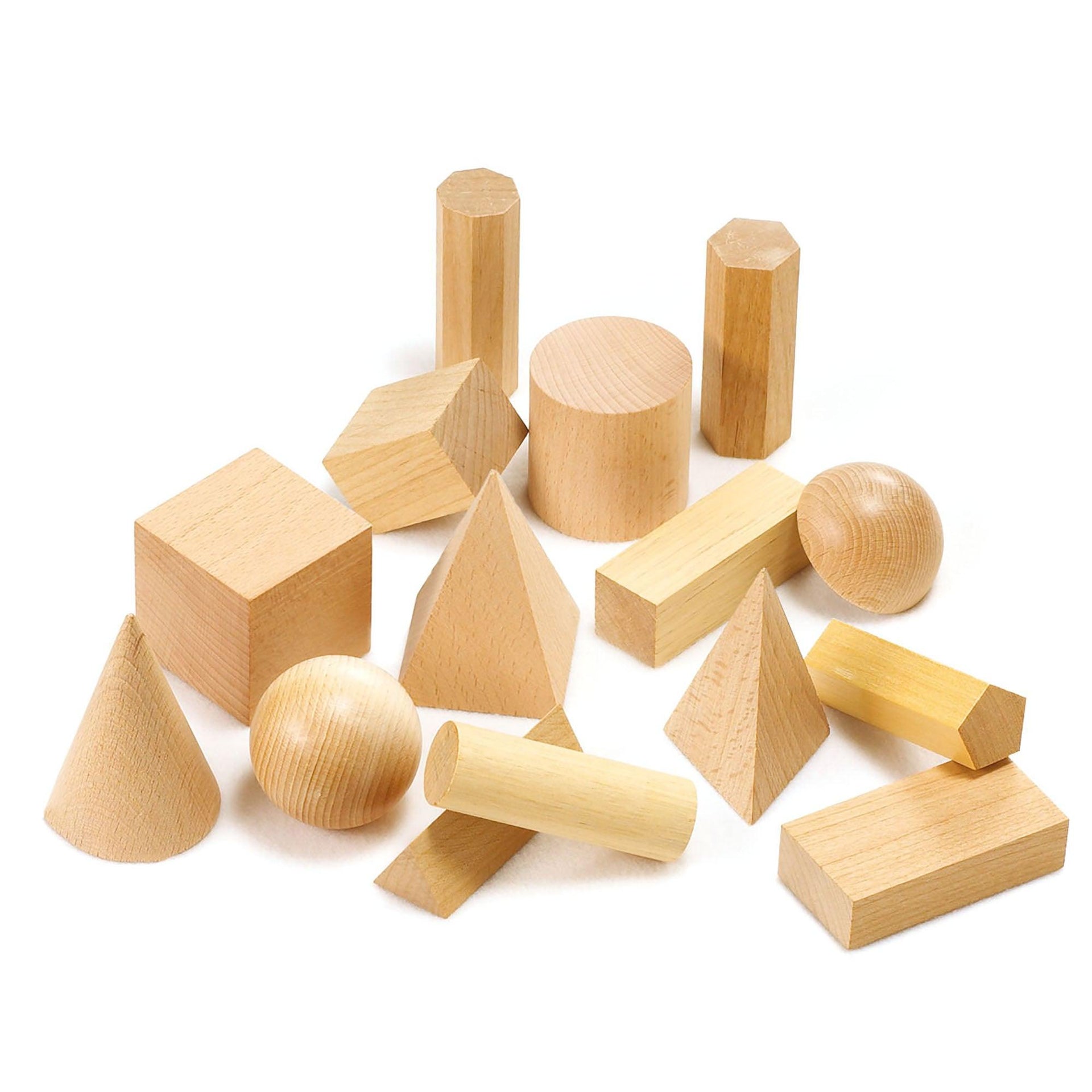 Wooden Geometric Solids