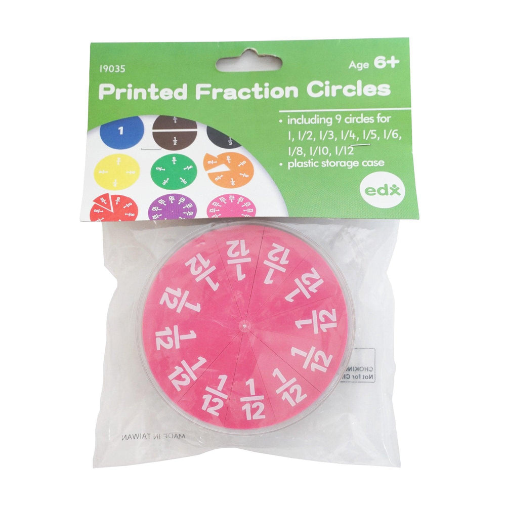 
                  
                    Fraction Circles - Printed - Shopedx
                  
                