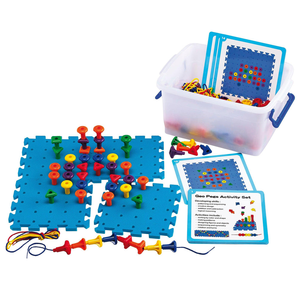 Geo Pegboard Activity Set - Shopedx