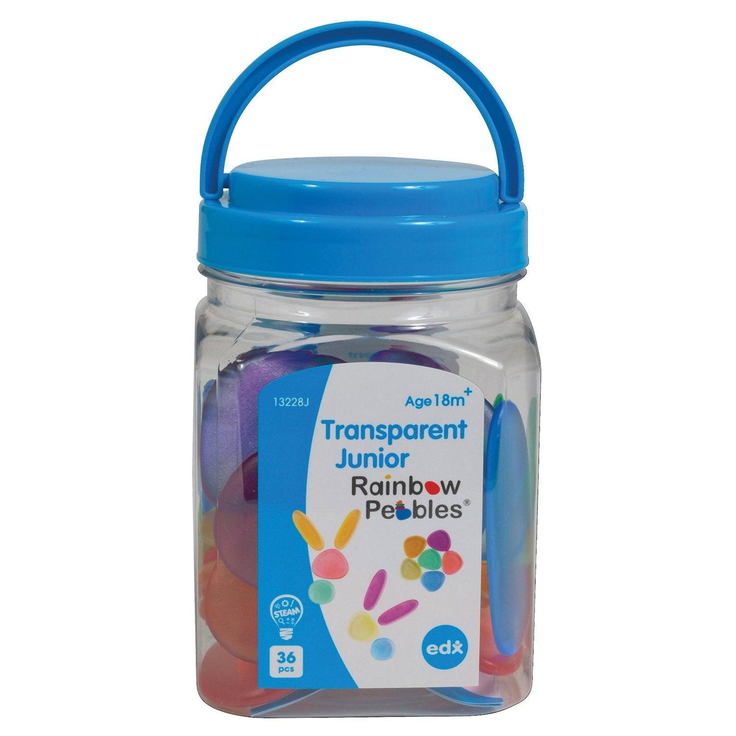 
                  
                    Clear Junior Rainbow Pebbles® - Shopedx
                  
                