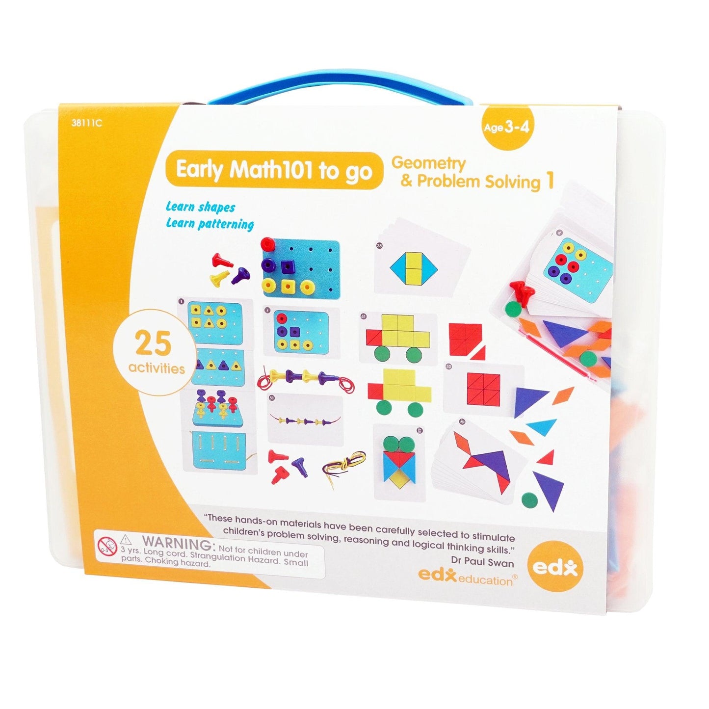 Early Maths 101 To Go - Geometry & Problem Solving - Level 1 (3-4 Year Olds) - Shopedx