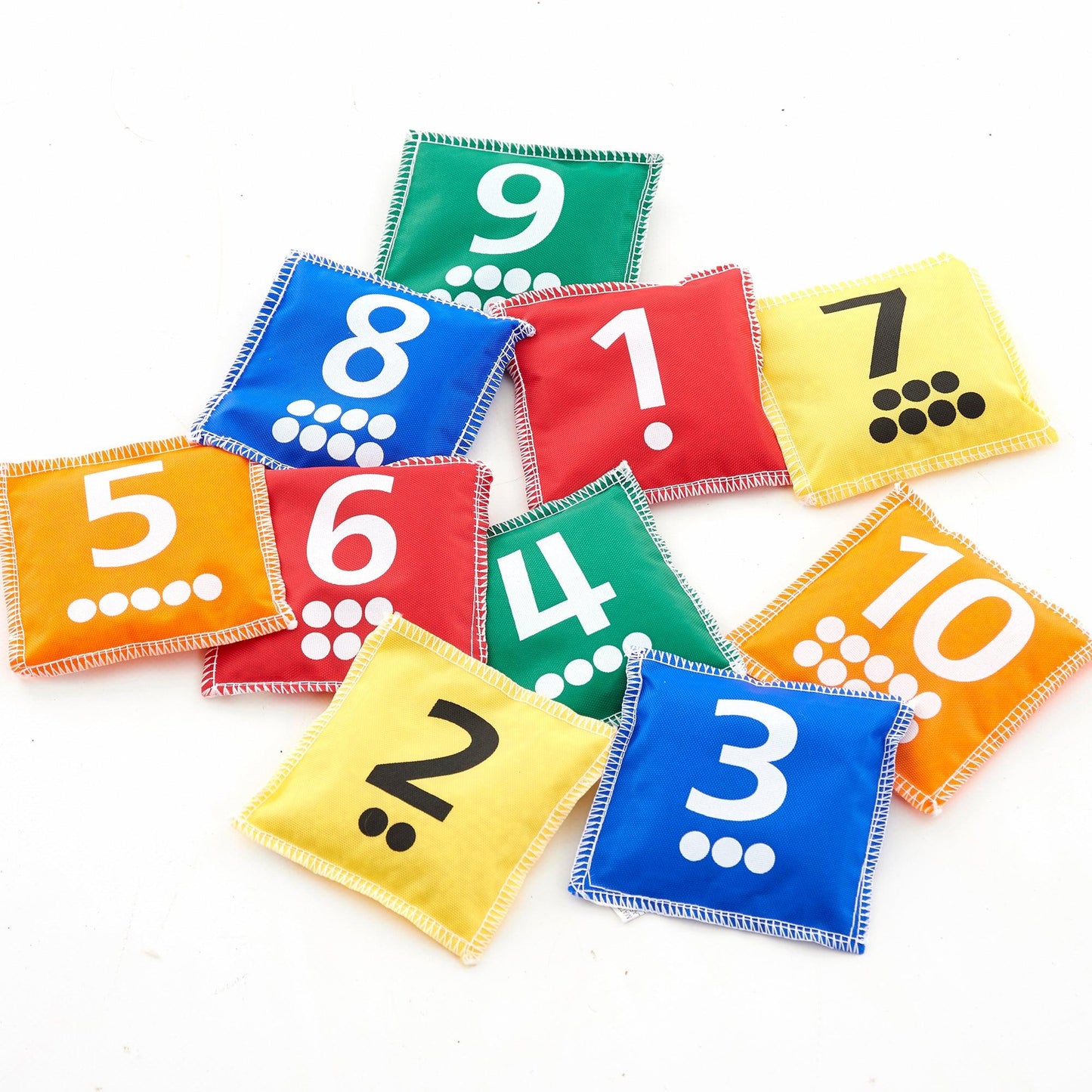 Number and Dot Bean Bags โ numeracy active play toy for EYFS home learning | edx educationยฎ UK