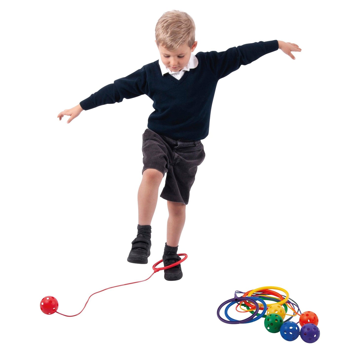 Ankle Hoops 6 Assorted Colours - Shopedx