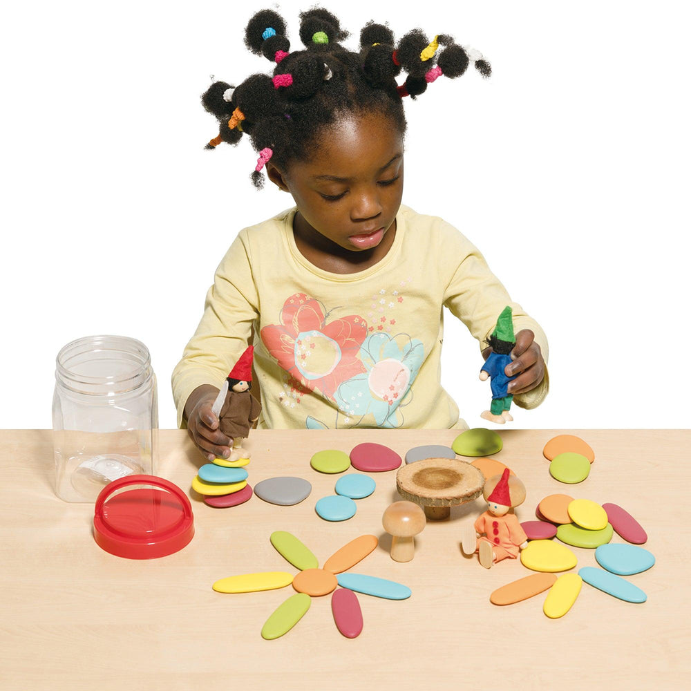 Junior Rainbow Pebbles® - Earth Colours - Shopedx