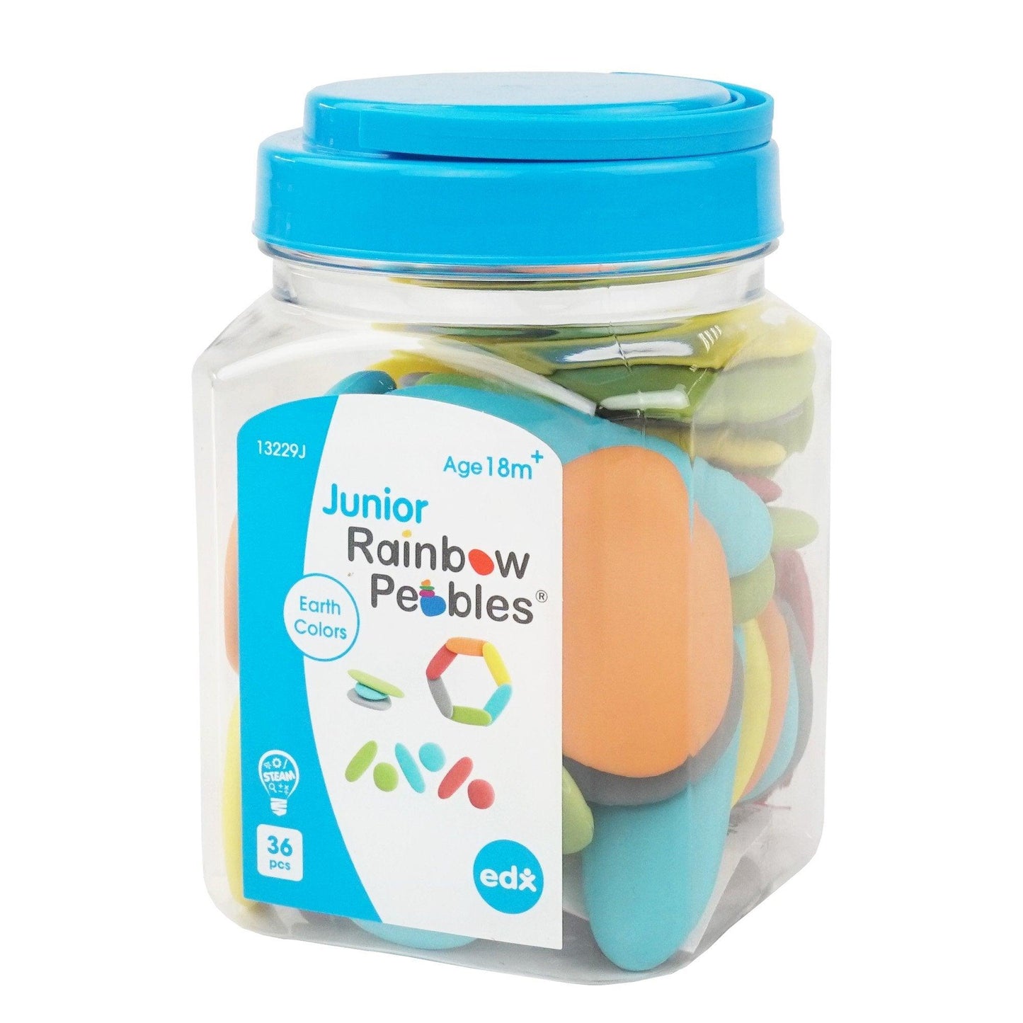 Junior Rainbow Pebbles® - Earth Colours - Shopedx