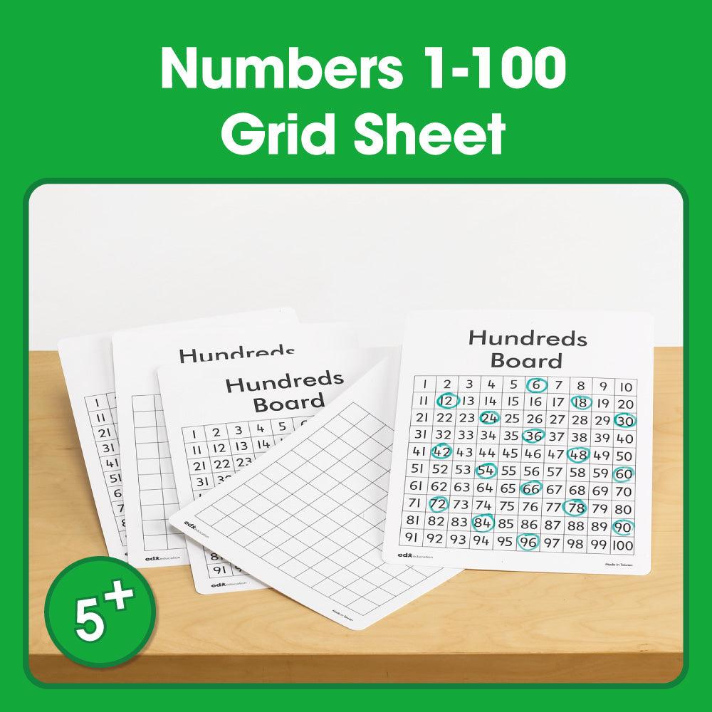 
                  
                    Numbers 1-100 grid Sheet - Shopedx
                  
                