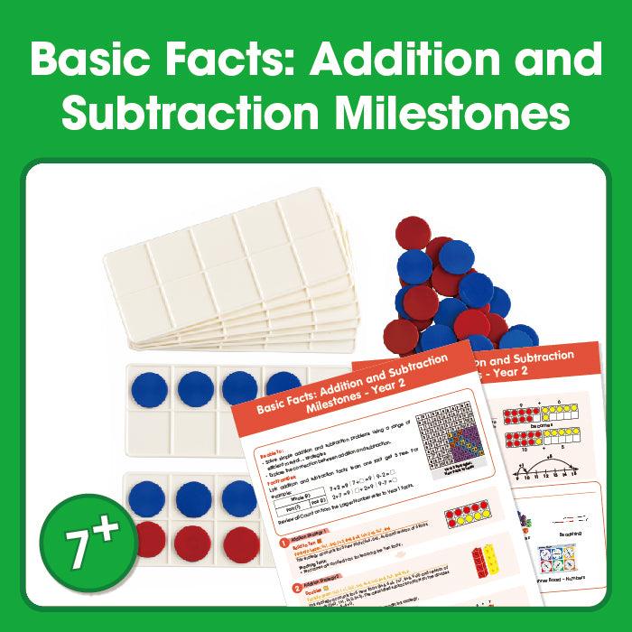 Basic Facts: Addition and Subtraction Milestones – Year 2 - Shopedx